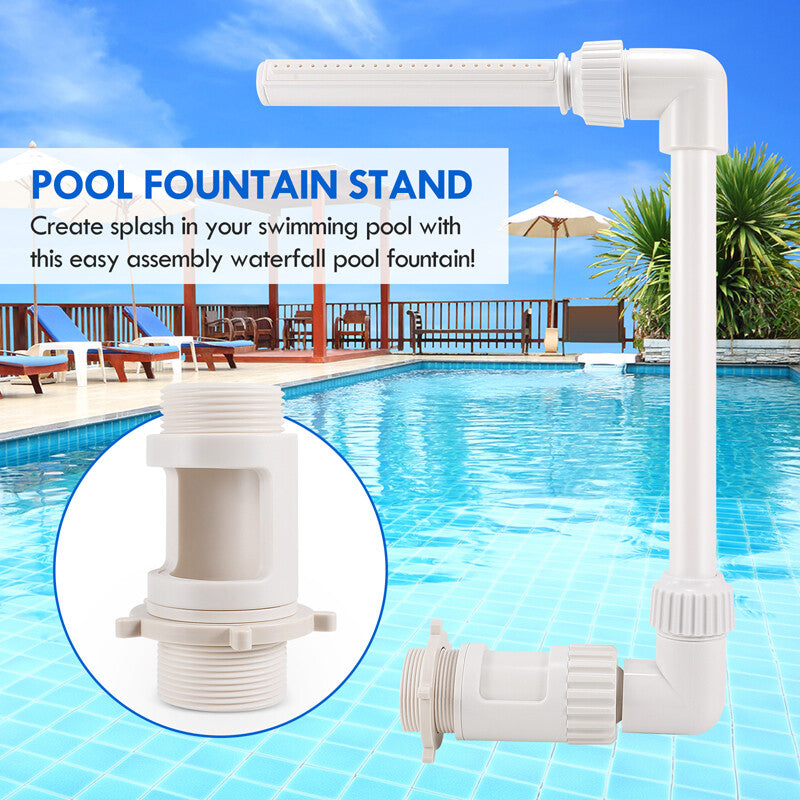 Swimming Pool Waterfall Fountain in Ground above Ground Pool Fountain Sprinkler