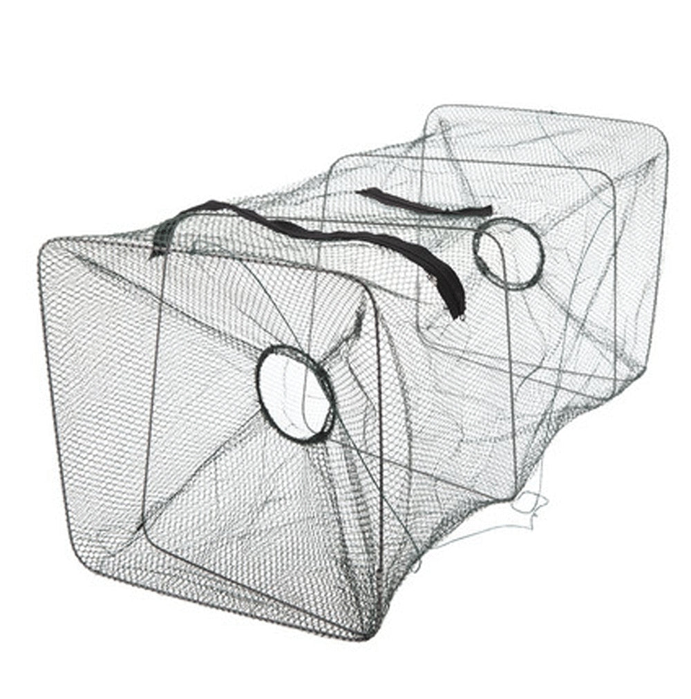 Fishing Bait Trap Fish Net Cast Dip Cage Crab Minnow Crawdad Shrimp Foldable