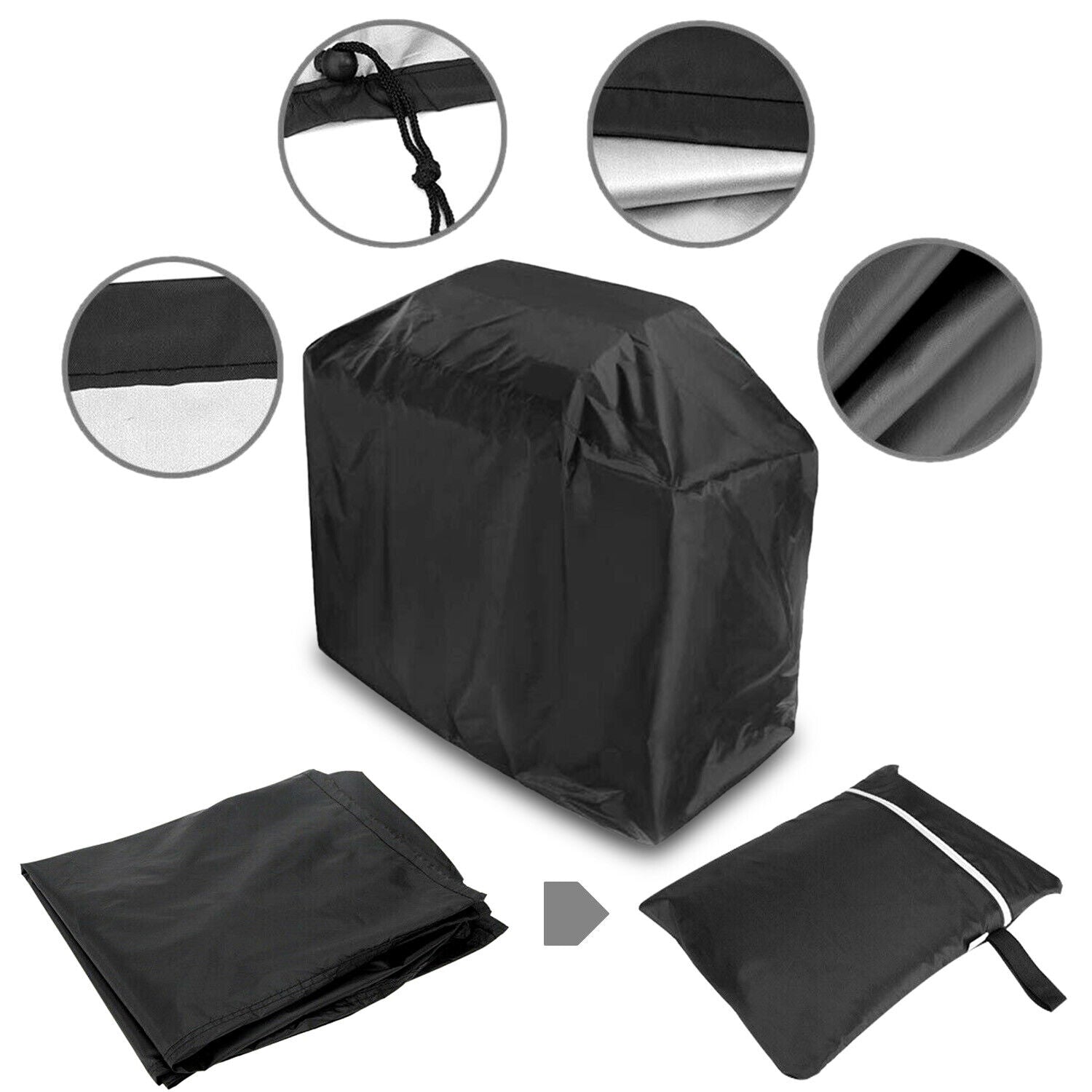 BBQ Gas Grill Cover 57 Inch Barbecue Waterproof Outdoor Heavy Duty Protection