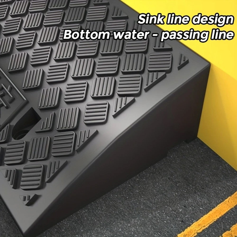 Heavy Duty Driveway Ramp Curb Ramp for Driveway  Tread & Threshold Portable Ramp