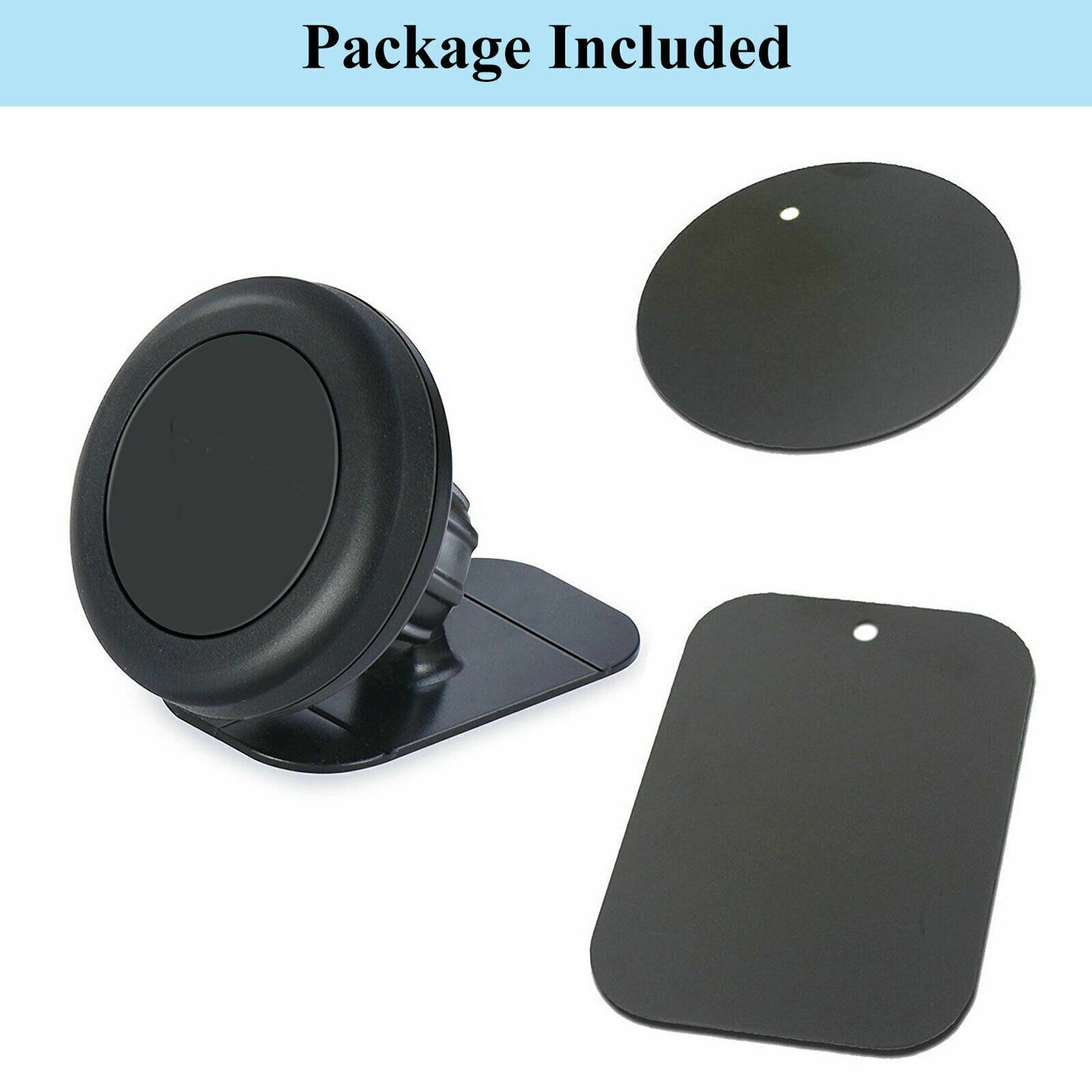 Universal 360° Magnetic Car Mount Cell Phone Holder Stand Dashboard for Iphone