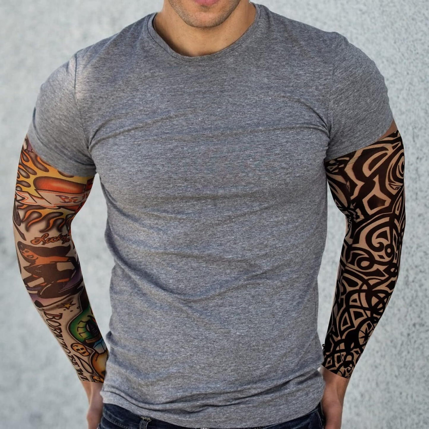 10PCS Tattoo Cooling Arm Sleeves Cover Outdoor Sport Summer UV Sun Protection
