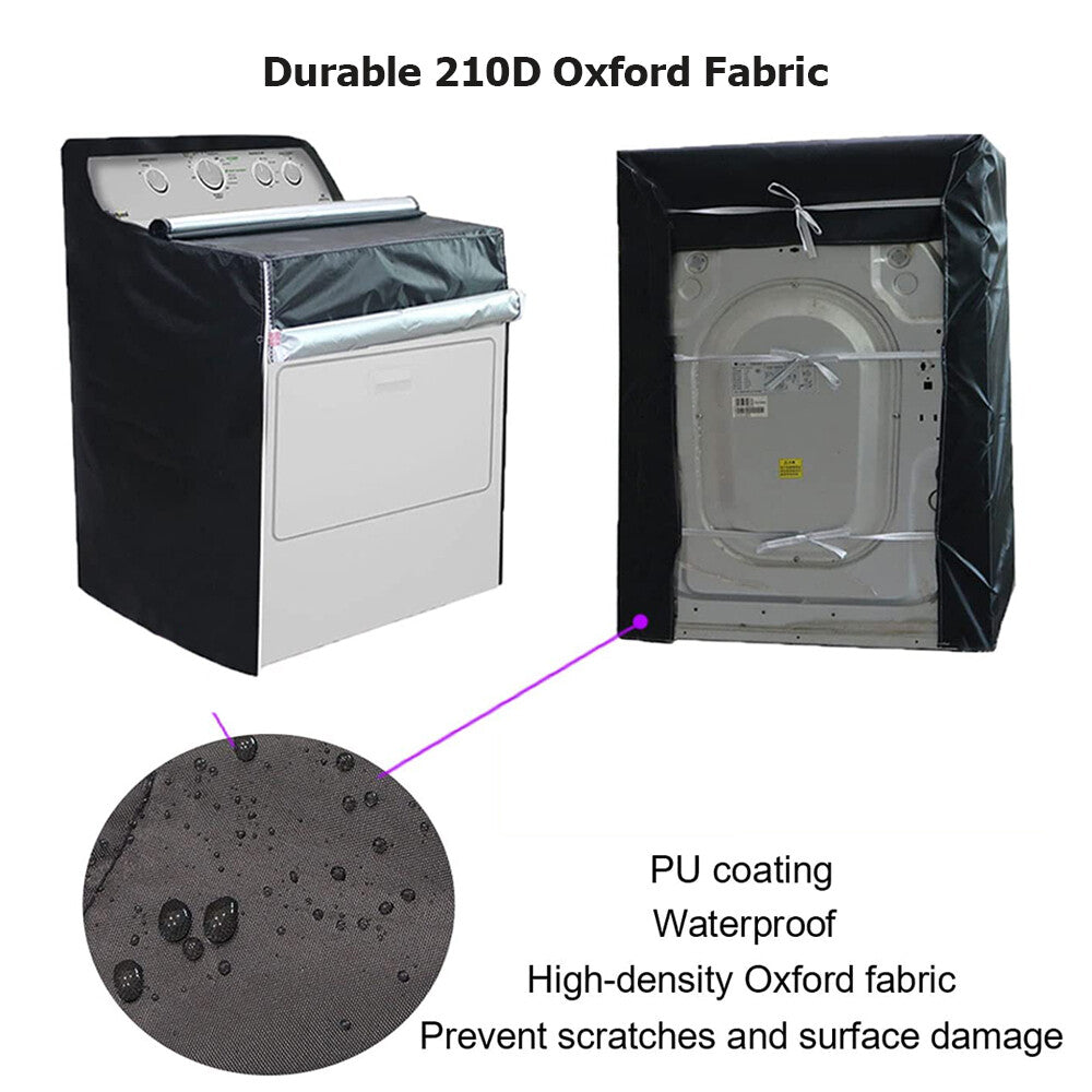 Washing Machine Top Dust Cover Laundry Washer/Dryer Protect Waterproof Dustproof
