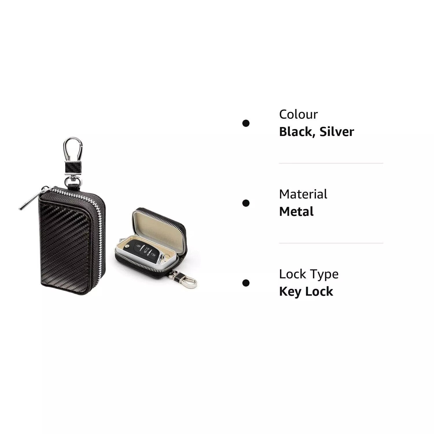 Car Key Case Car key Wallet  Signal Blocker Case Faraday Cage Fob Pouch Keyless RFID Blocking Bag BOX