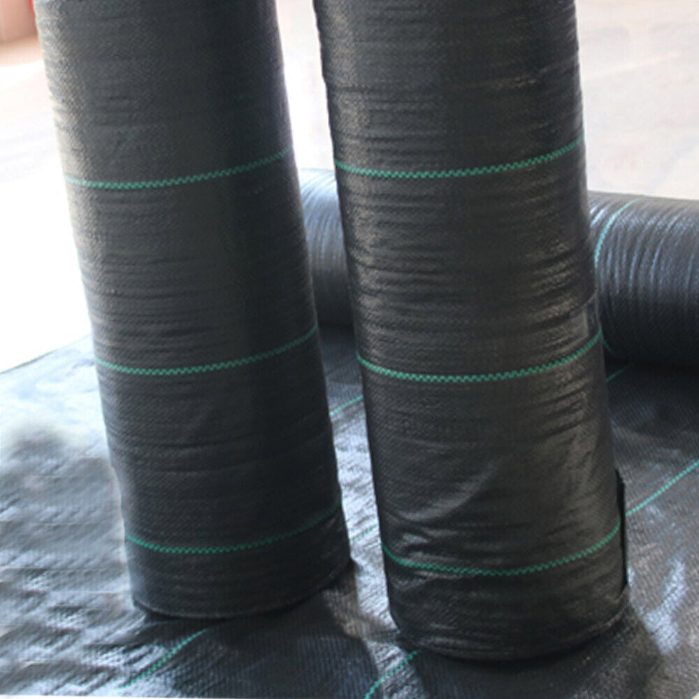Heavy Duty Weed Barrier Fabric Woven Ground Weed Cover 3.2 Ounce Landscape