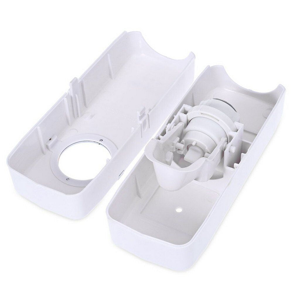 Toothpaste Dispenser  5 Toothbrush Holder Set Wall Mount Stand for Home Bathroom