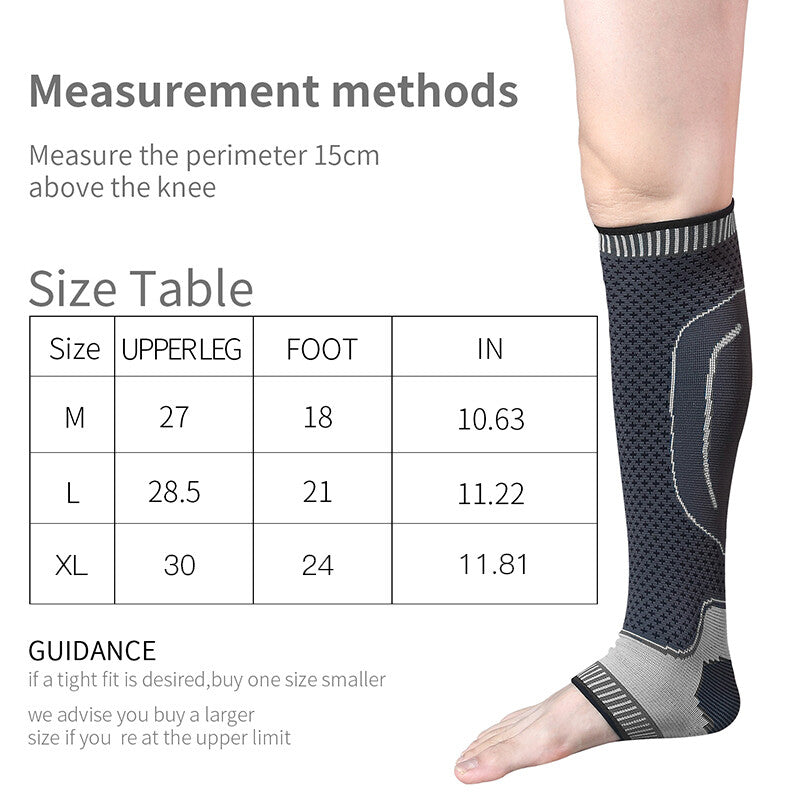 🔥 Leg Compression Sleeve for Men & Women – Comfort, Support & Everyday Performance
