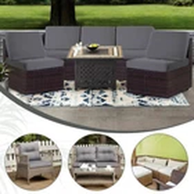 2pcs 100% Waterproof Patio Stretch Sofa Cushion Covers Outdoor Chair Cushion Covers