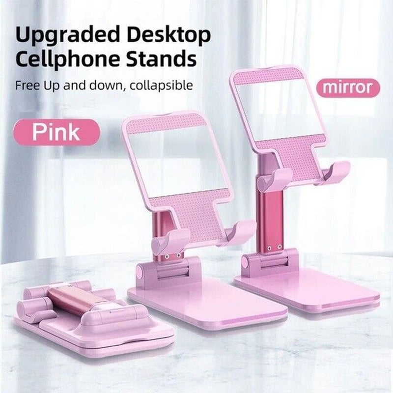 Adjustable Phone Tablet Desktop Stand Desk Holder Mount Cradle for Iphone Ipad