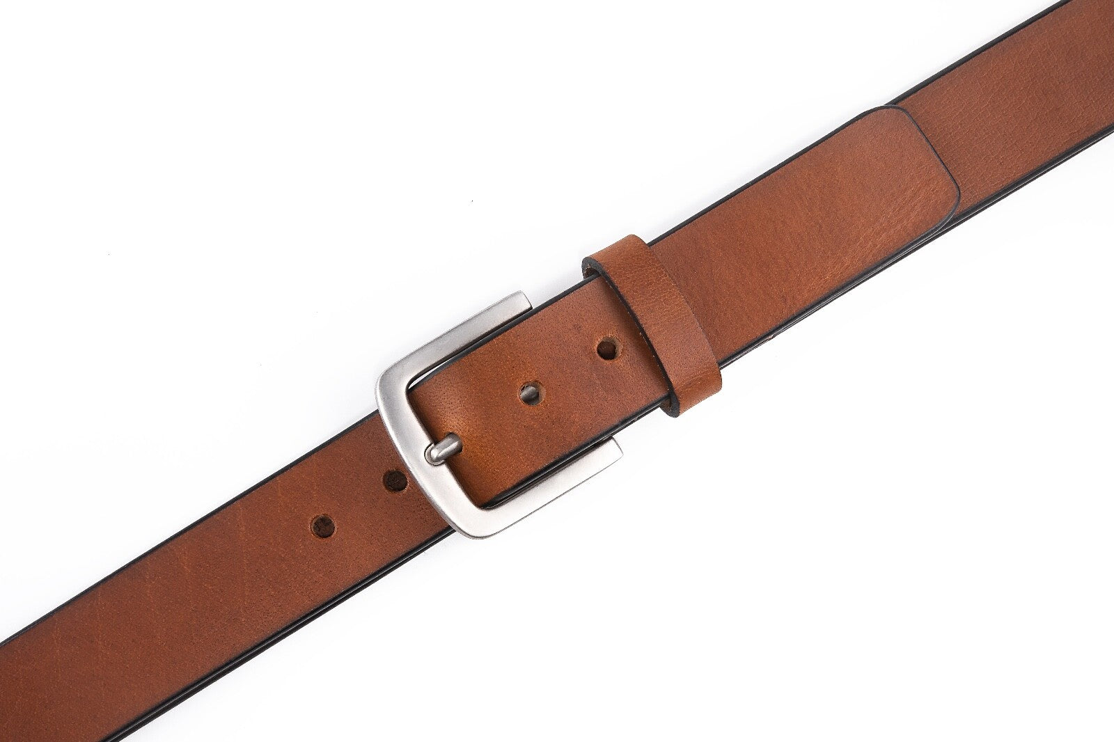 Men’S Belts Full Grain Genuine Leather Casual Dress Jeans Belts for Men