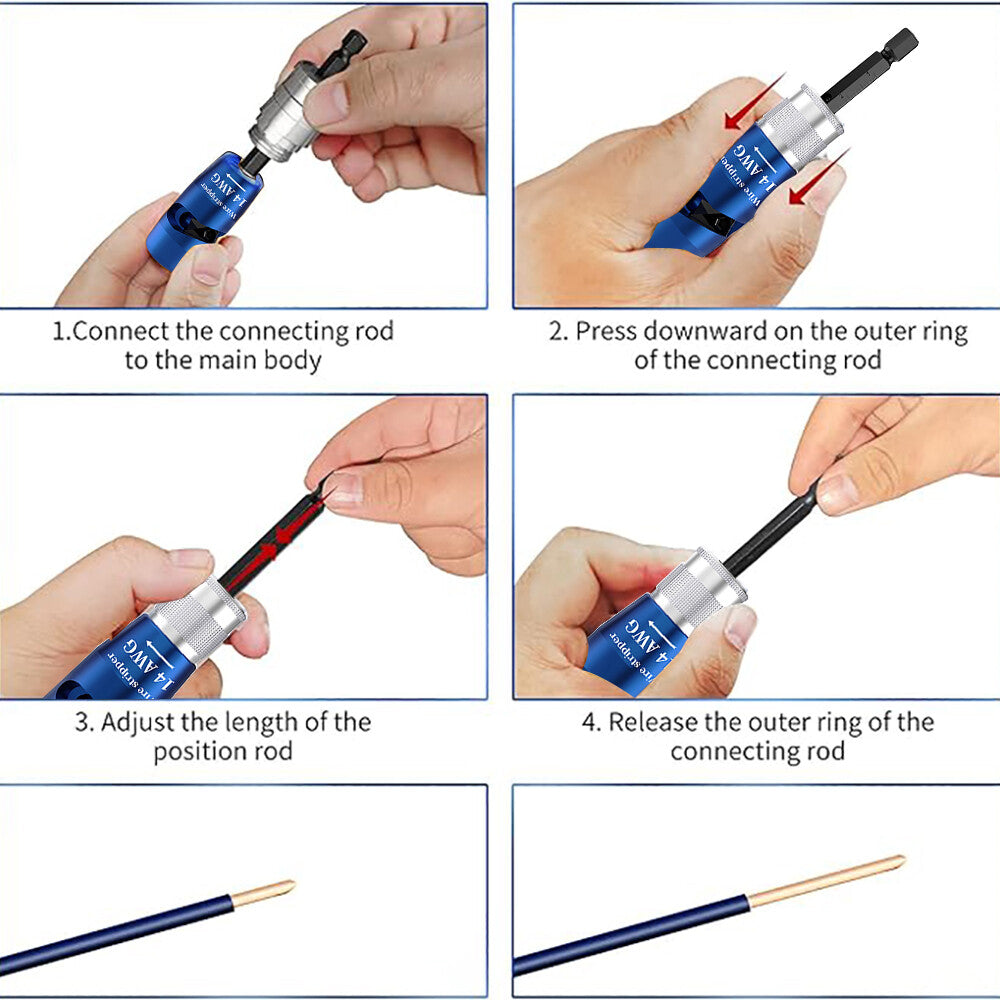 Wire Stripper & Electrician Tool Kit – Complete Set