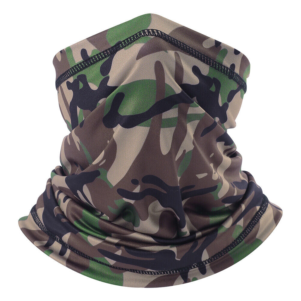 Neck Gaiter Cooling Face Mask Balaclava UV Protection Breathable Bandana Scarf