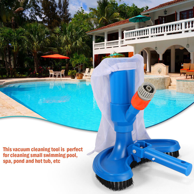 All-in-One Pool Vacuum Head Cleaner – Spa Cleaning Kit & Accessories
