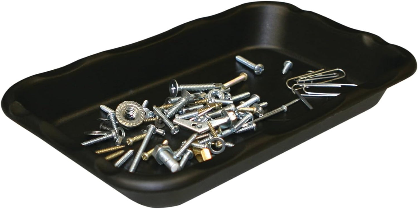 Large Magnetic Nut & Bolt Tray Lightweight Keeps Small Tools Organized 6-Inch x 10-Inch