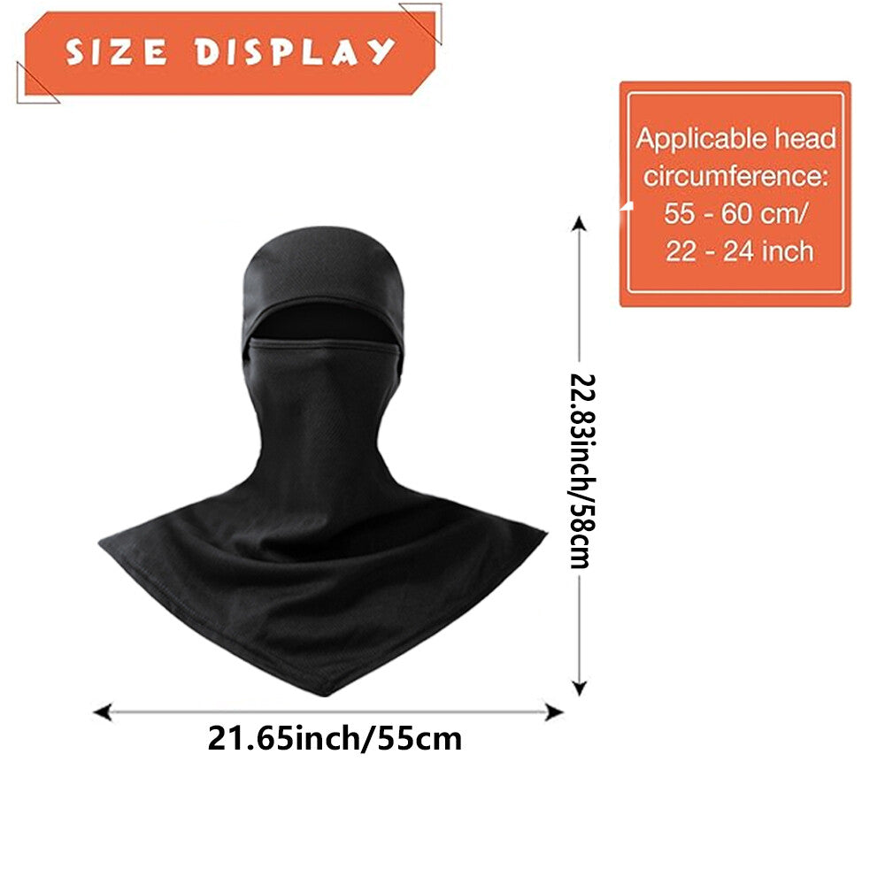 UV Protection Balaclava Face Mask Cycling Sun Hood Tactical Masks for Men Women