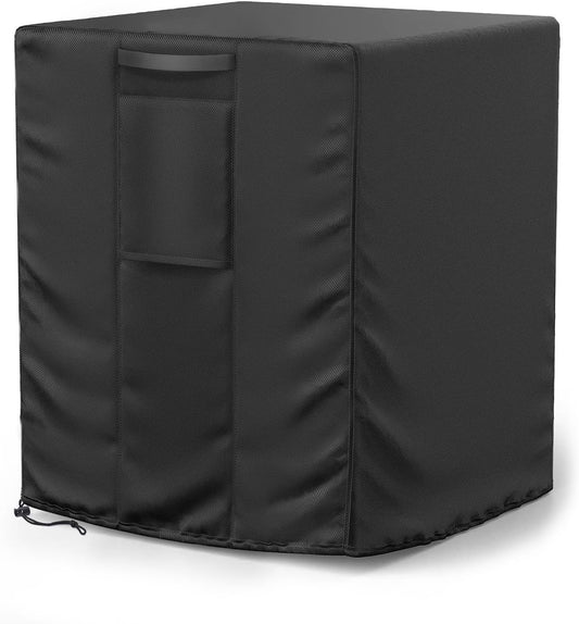 Heavy Duty AC Unit Cover for Outdoor Large Air Conditioner Cover for Outside Units Waterproof (24"X24"X30")