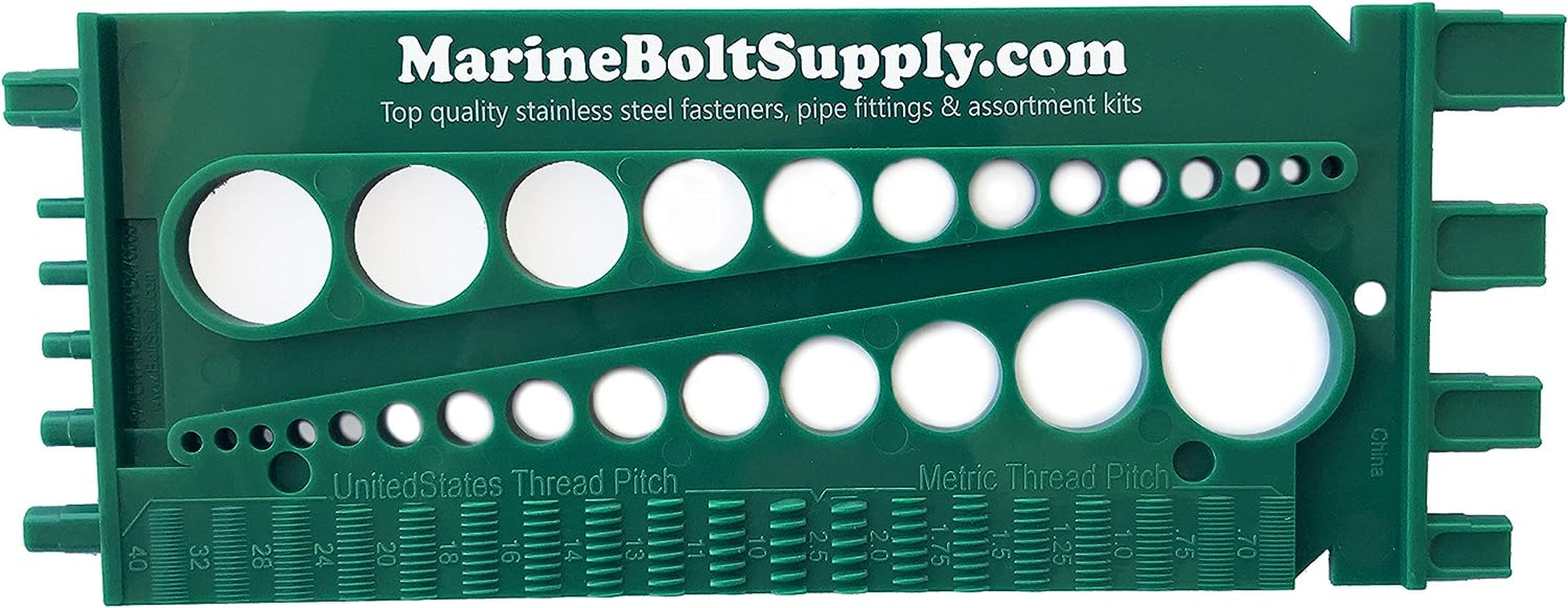 Top Quality Nut Bolt & Screw Gauge For Use With Standard or Metric, Coarse & Fine Diameters, Lengths & Thread Pitches