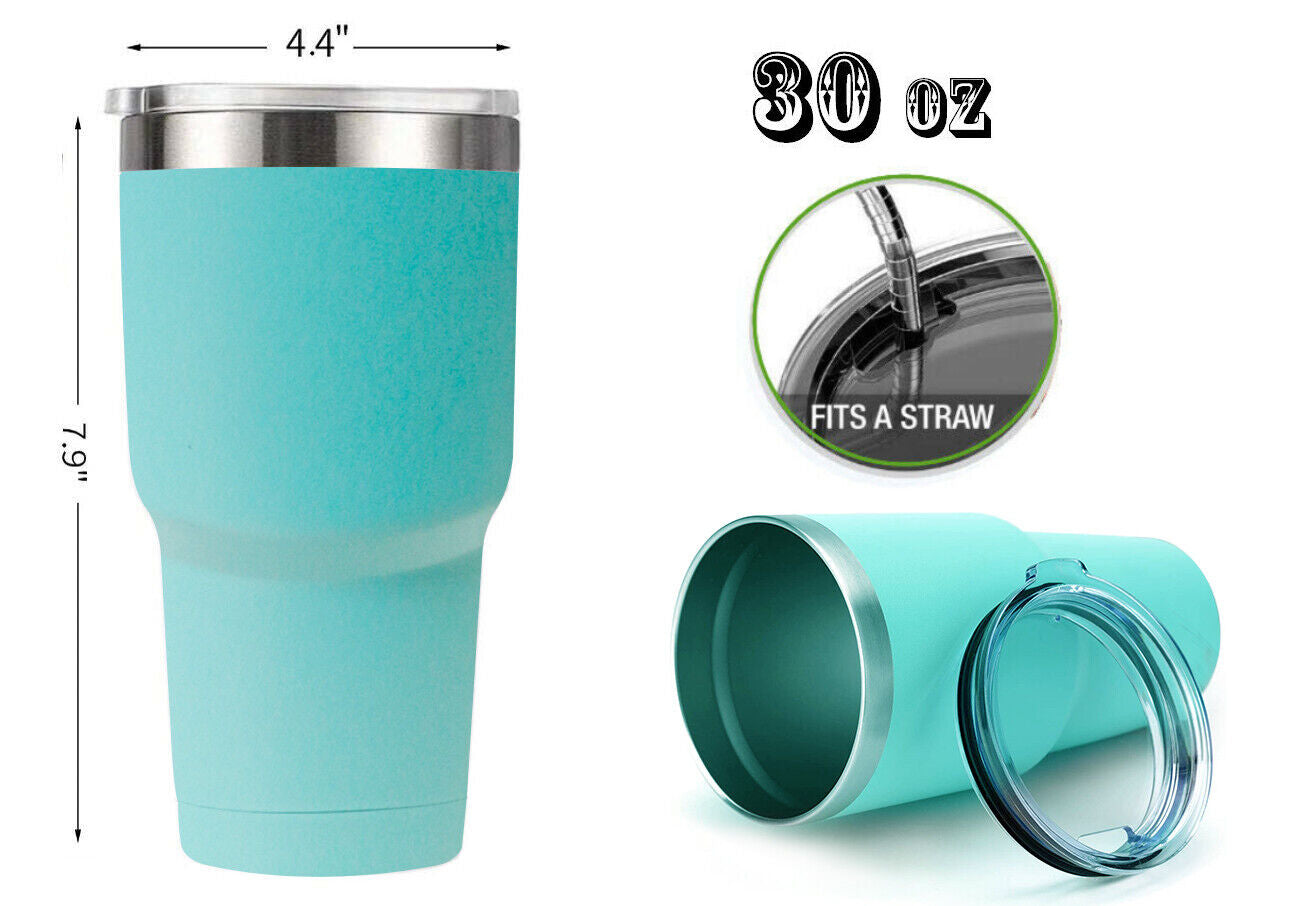 Tumbler 30Oz Stainless Steel Vacuum Double Wall Insulation Travel Sport Bottle