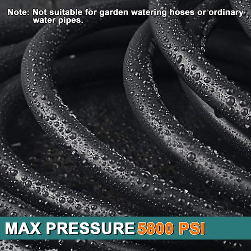 High Pressure Washer Hose 20/50Ft 5800PSI M22-14Mm Power Washer Extension Hose