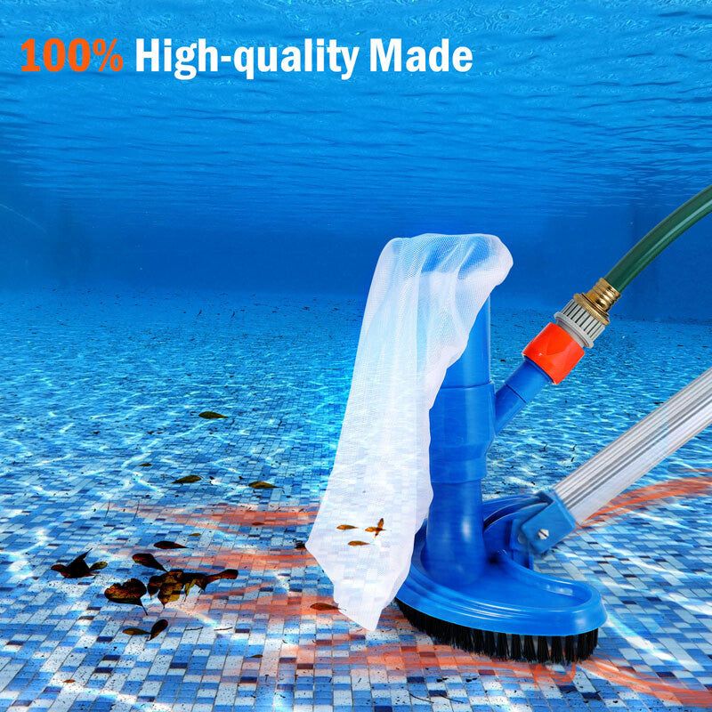 All-in-One Pool Vacuum Head Cleaner – Spa Cleaning Kit & Accessories