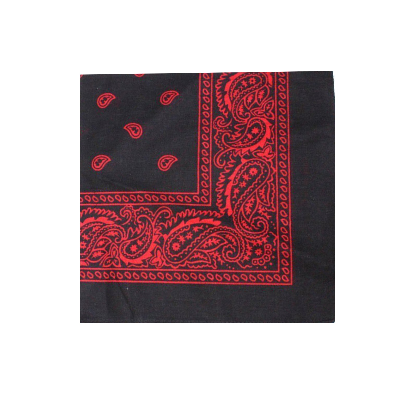 Bandana 100% Cotton Paisley Print Scarf Head Wrap Neck Headband for Men & Women