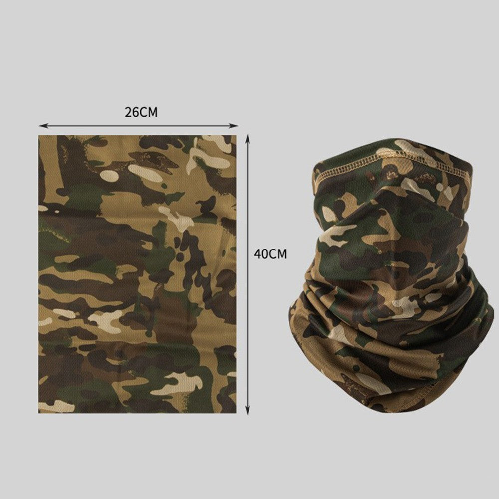 5 Pack Neck Gaiter Bandana Face Mask Sun Cooling Scarf Gator Cover Head for Men