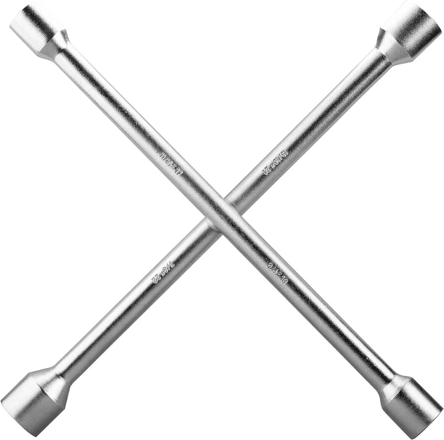 Universal Wrench 4 Way Lug Nut Tool 14'' Heavy Duty Socket Wheel Tire Change USA