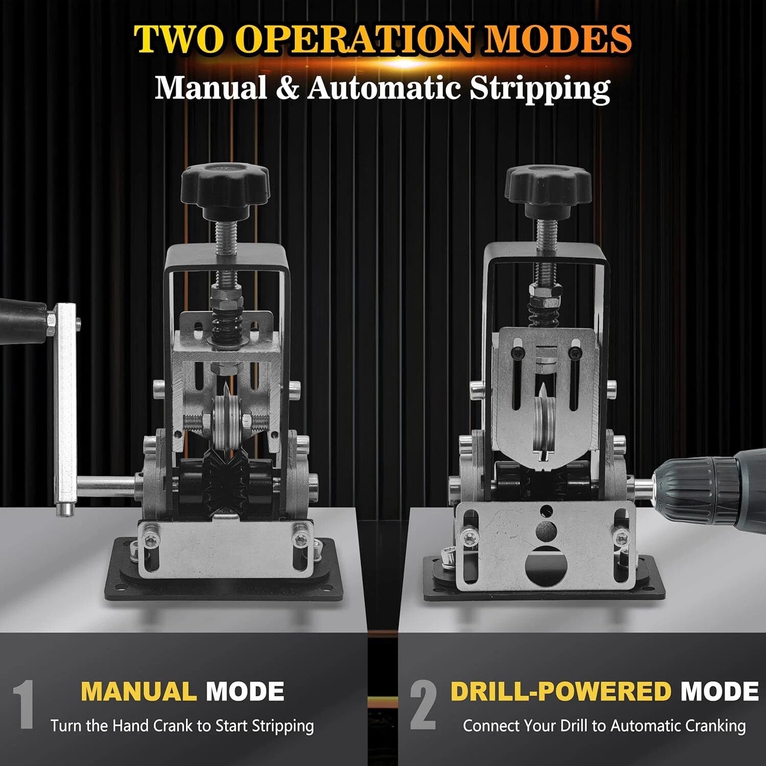 Brand New Manual Wire Stripping Machine Portable Cable Stripper 1Mm to 21Mm 