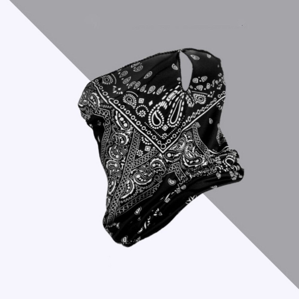 6 PCS UV Protection Cooling Neck Gaiter Face Mask Scarf Windproof Bandana Cover