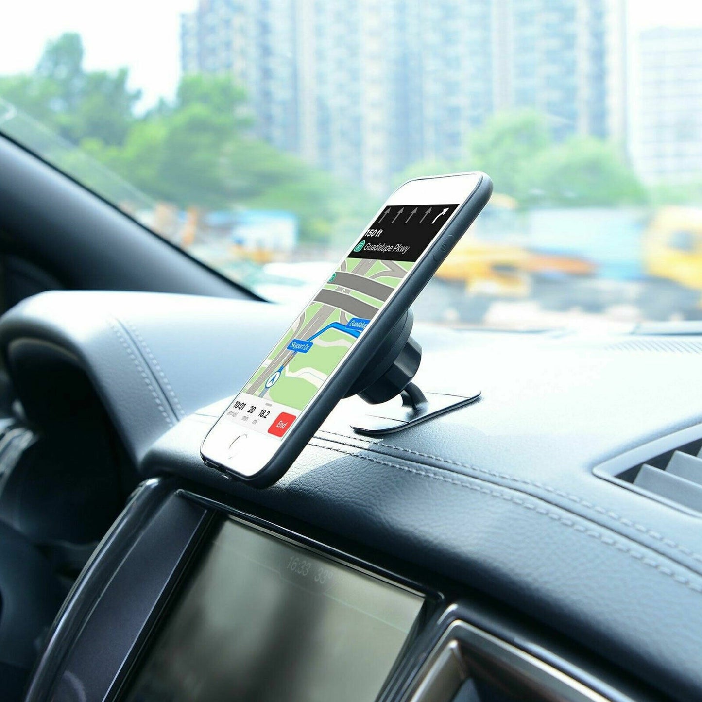 Universal 360° Magnetic Car Mount Cell Phone Holder Stand Dashboard for Iphone