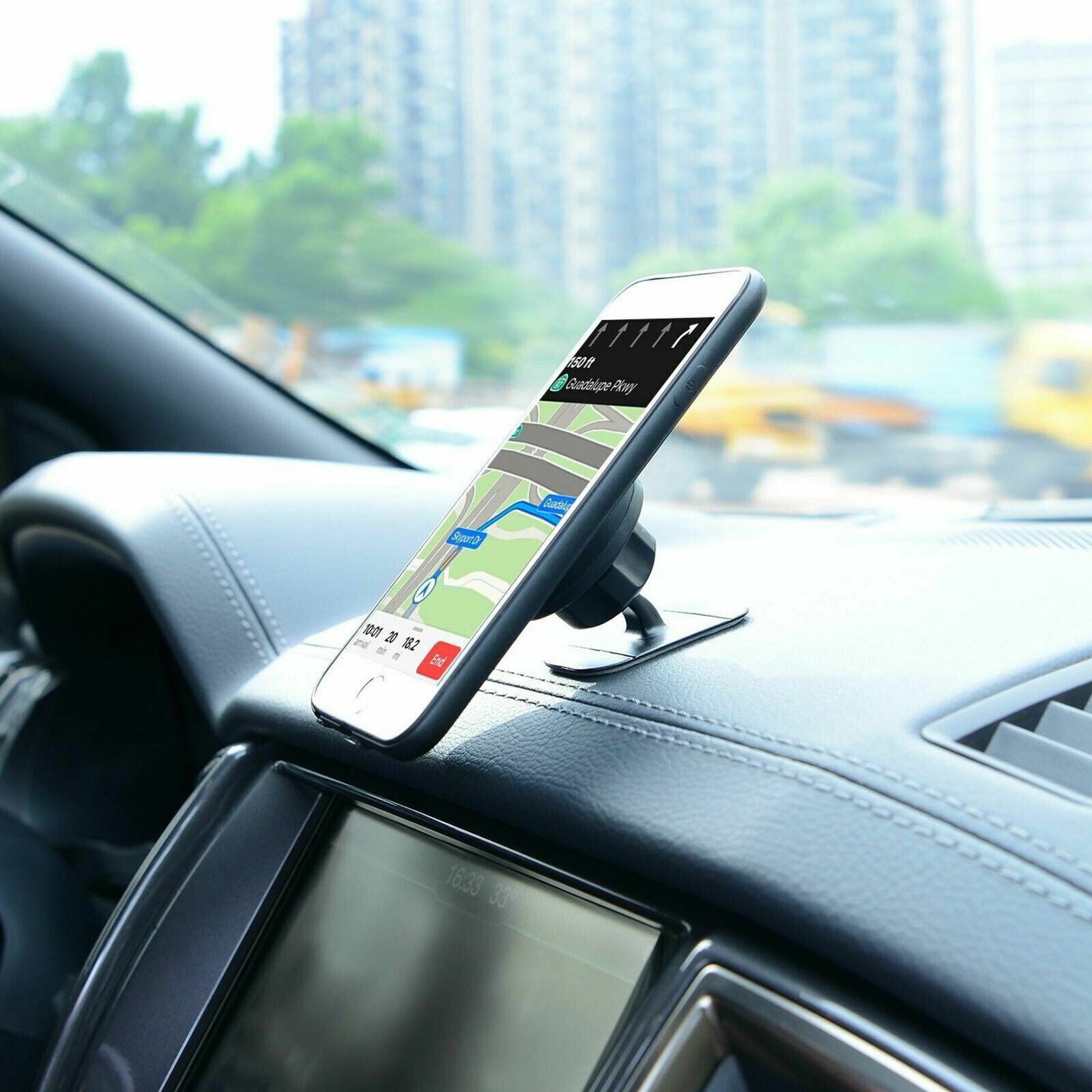 Universal 360° Magnetic Car Mount Cell Phone Holder Stand Dashboard for Iphone