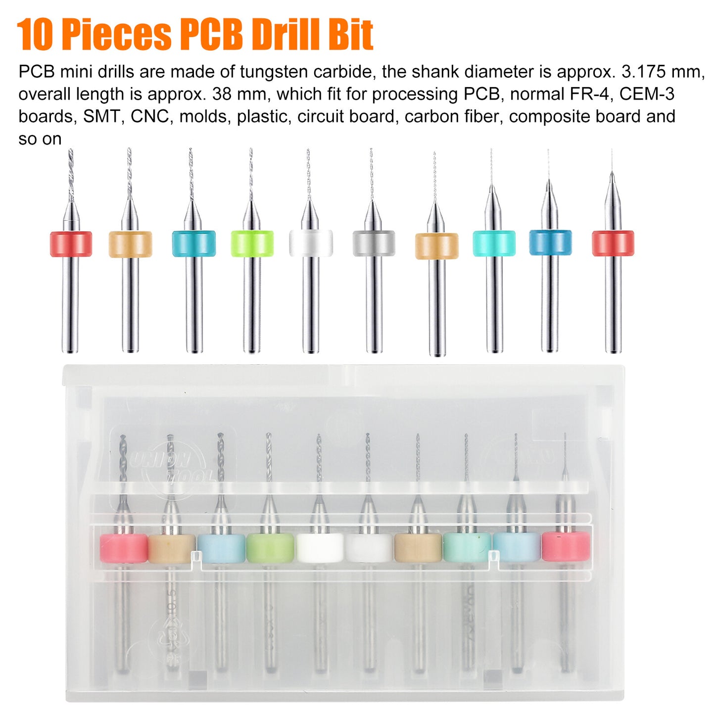 60PCS Mini Hand Drill & Micro Bit Set – Precision Pin Vise for DIY & Crafting