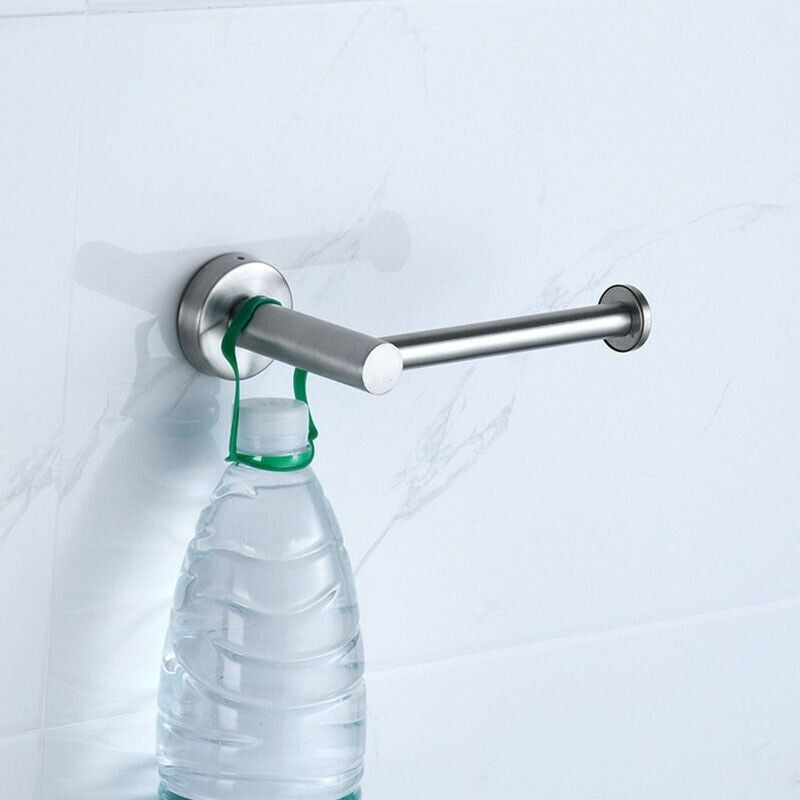 6 PCS Bathroom Hardware Set Matte Towel Bar Stainless Steel Towel Rack Set