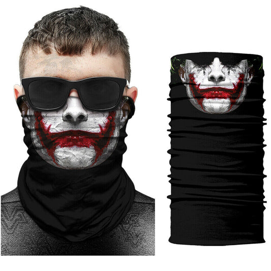 Neck Gaiter UV Protection Face Mask Shield Scarf Breathable Bandana Balaclava