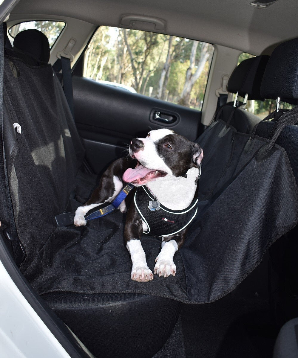 Waterproof Dog Car Seat Cover Hammock – Back Seat Protector & Extender for Cars, SUVs & Trucks