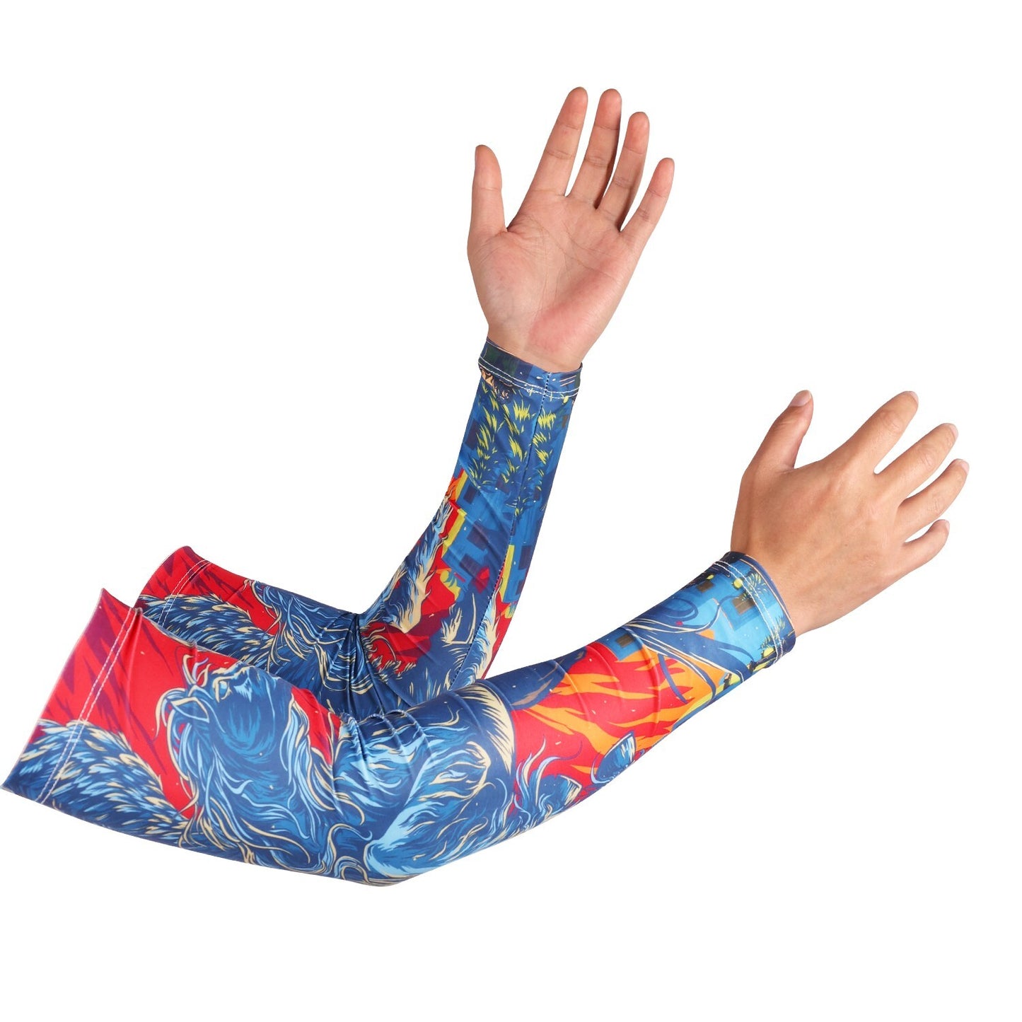 3 Pair Cooling Arm Sleeves Cover UV Sun Protection Cycling Running for Men Women