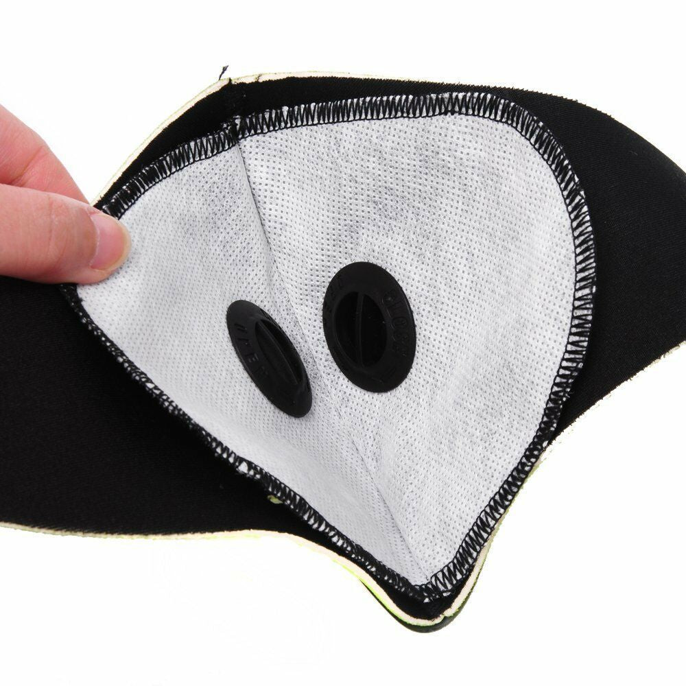 Activated Charcoal Filter Outdoor Sports Mask Mouth Windproof Warmth Face Mask