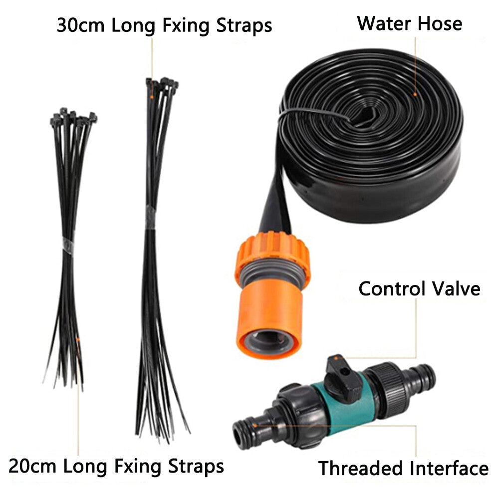 Trampoline Sprinkler Trampoline Water Sprinkler for Kids, 39.3FT Outdoor Water