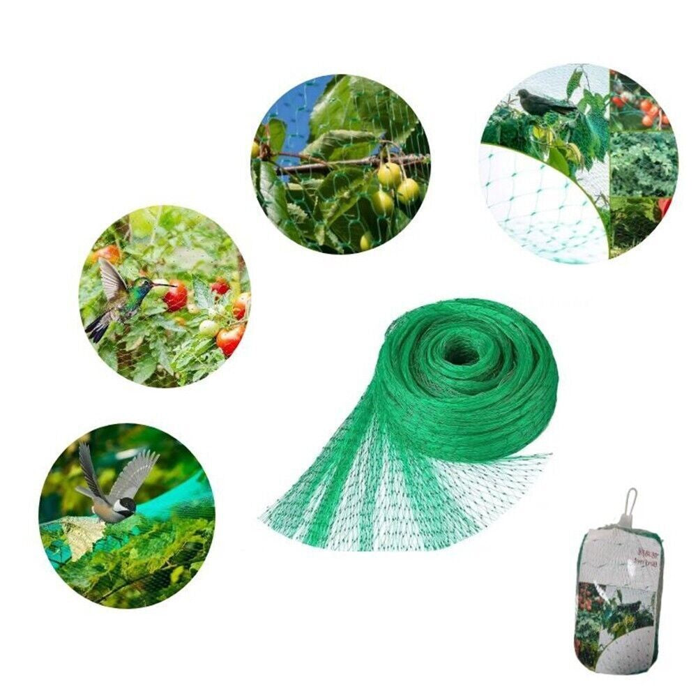 Anti Bird Netting Pond Net Protection Tree Crops Plants Fruits Garden Mesh