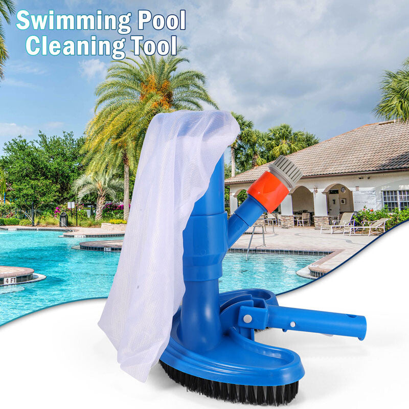 All-in-One Pool Vacuum Head Cleaner – Spa Cleaning Kit & Accessories
