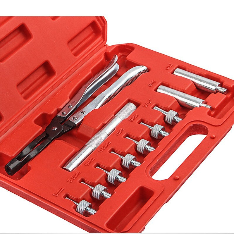 11Pc Valve Stem Seal Removal & Installer Tool Kit Remover Plier for Car Truck