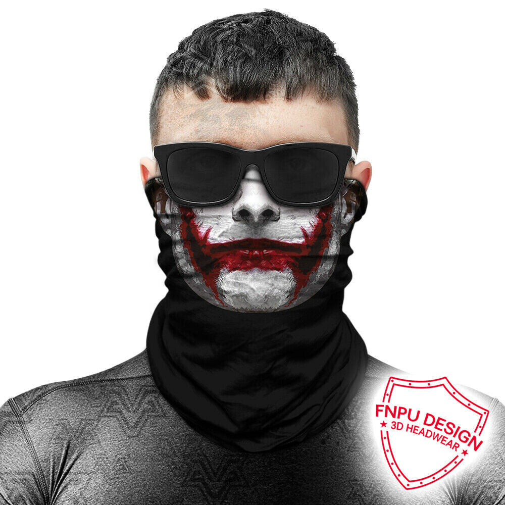 Neck Gaiter UV Protection Face Mask Shield Scarf Breathable Bandana Balaclava