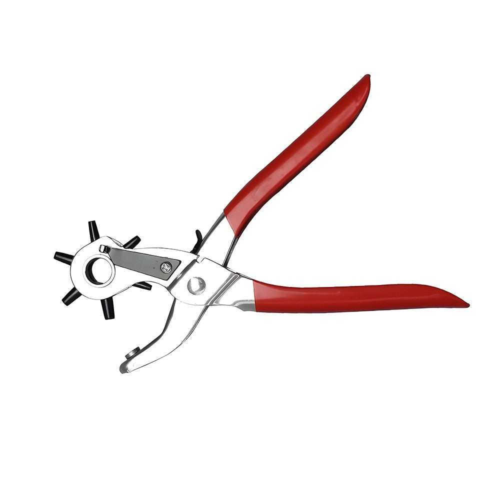 Heavy Duty Leather Hole Punch Tool Multi Size Plier for Belt Collar Strap Fabric