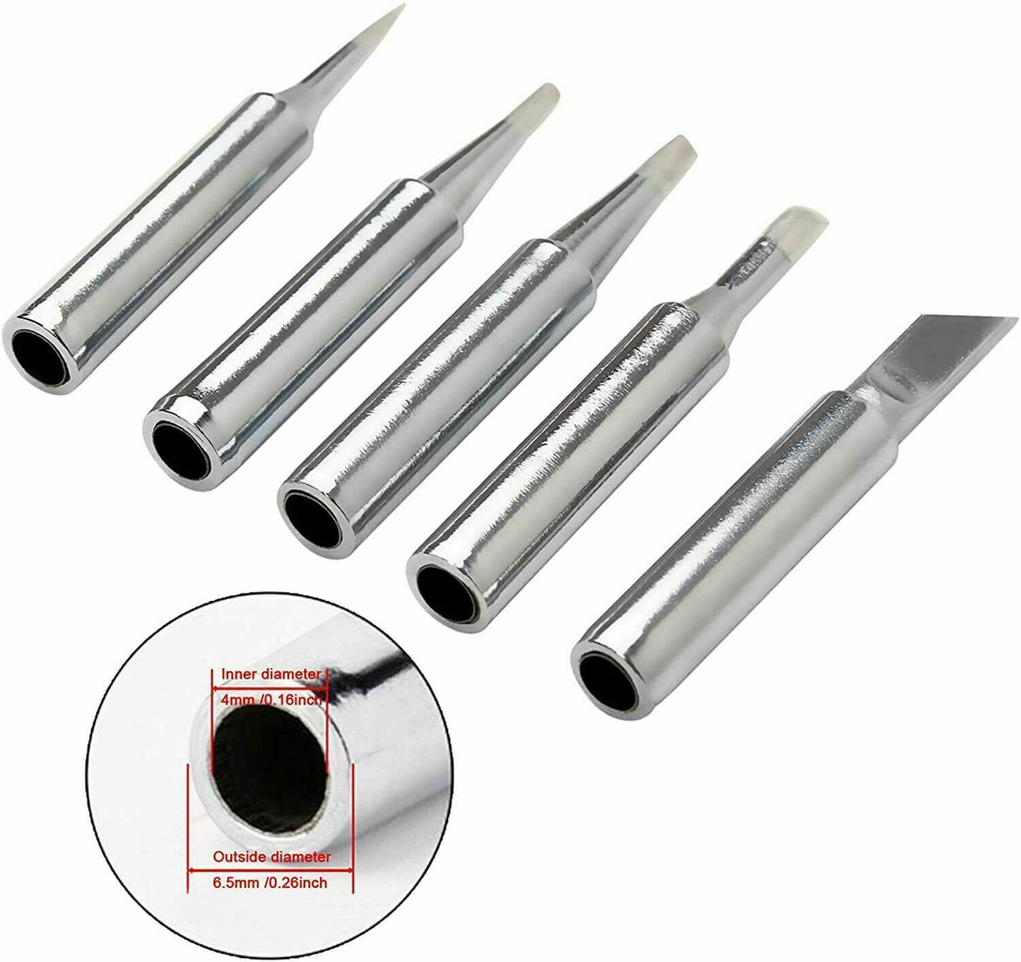 10Pcs Solder Screwdriver Iron Tip 900M-T for Hakko Soldering Station Tool Set