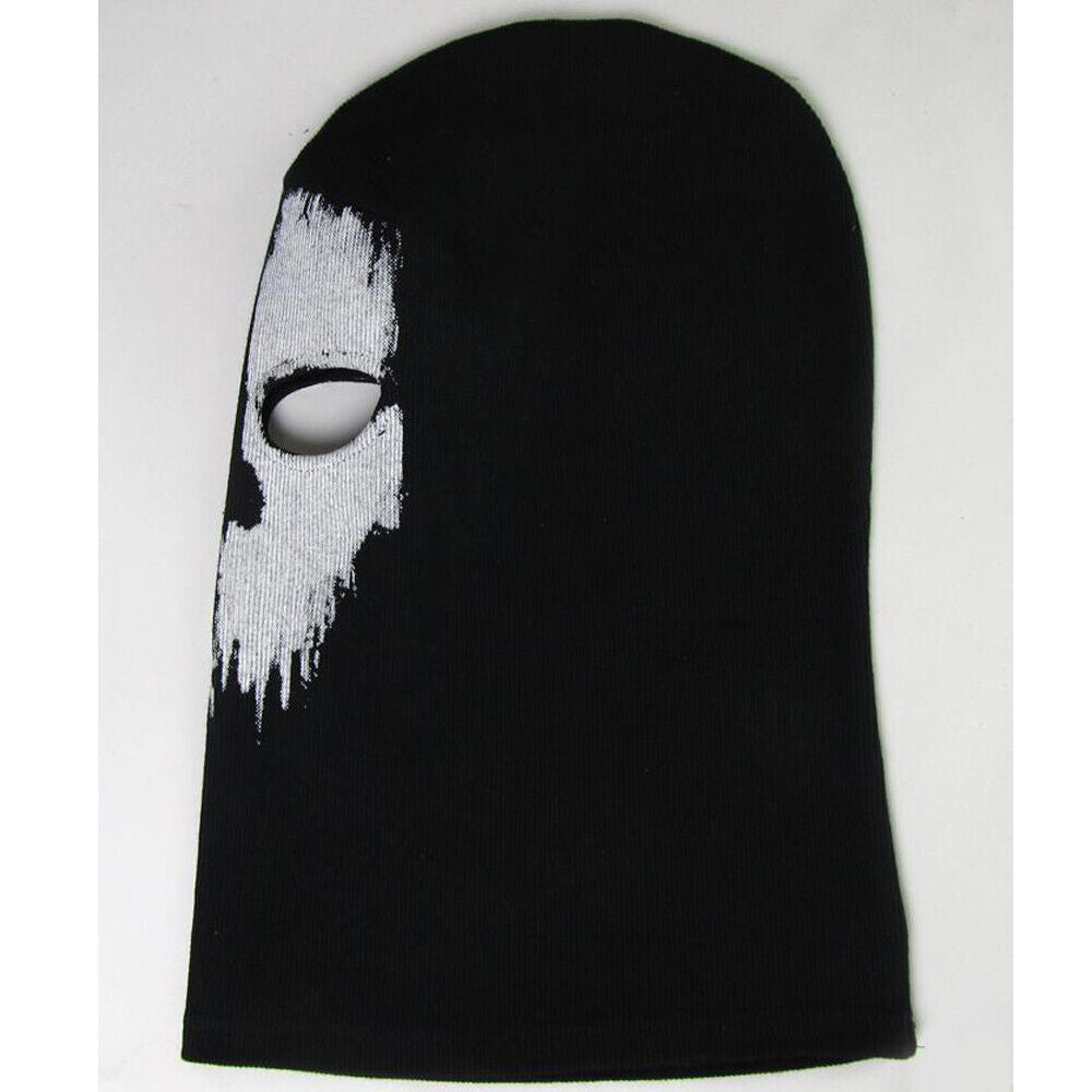 Motorcycle Game Balaclava Hood Ghost Skull Full Face Cover CS Halloween Mask