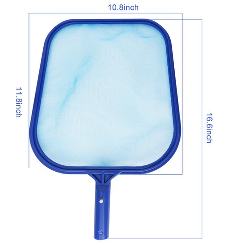 12" Swimming Pool Leaf Skimmer Net, Clean Pool, Spa, Pond, Remove Leaves, Debris