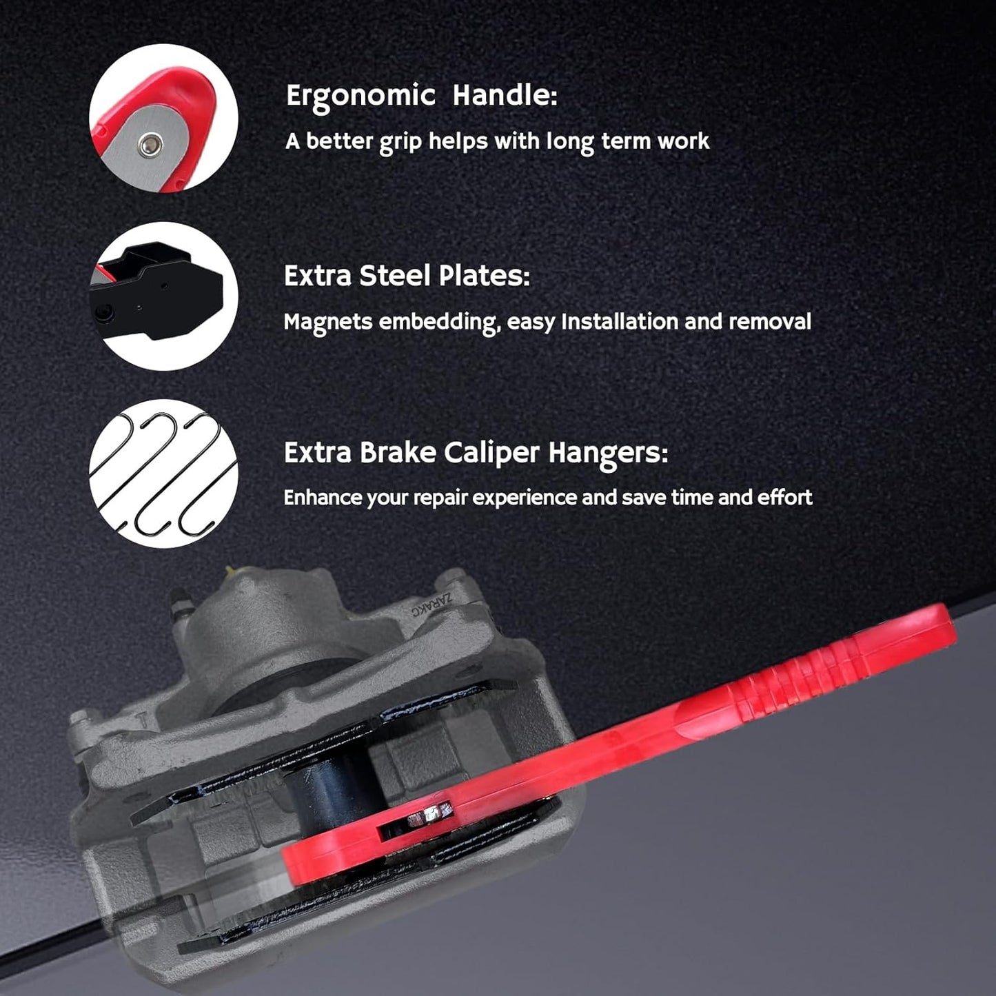 Car Ratchet Brake Single Twin Quad Car Ratchet Install Tool, Press Caliper Spreader Tool, Brake Caliper Wrench Tool, Car Repair Wrench Tools, Car Accessories