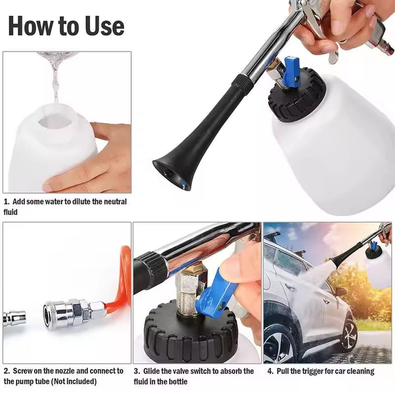 New Car Cleaning Air Pulse Sprayer for Interior/Exter