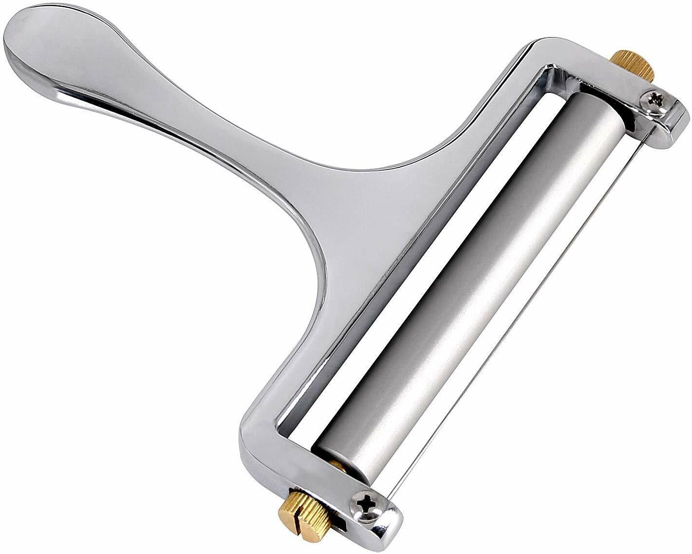 Stainless Steel Cheese Slicer Adjustable Thickness Wire Cheese Cutter Perfectly