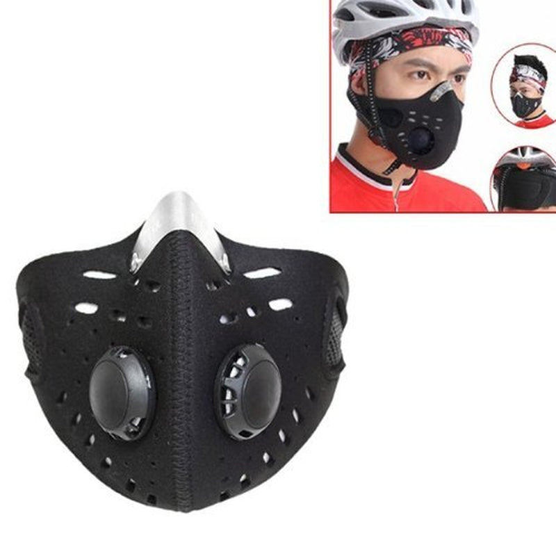 Activated Charcoal Filter Outdoor Sports Mask Mouth Windproof Warmth Face Mask